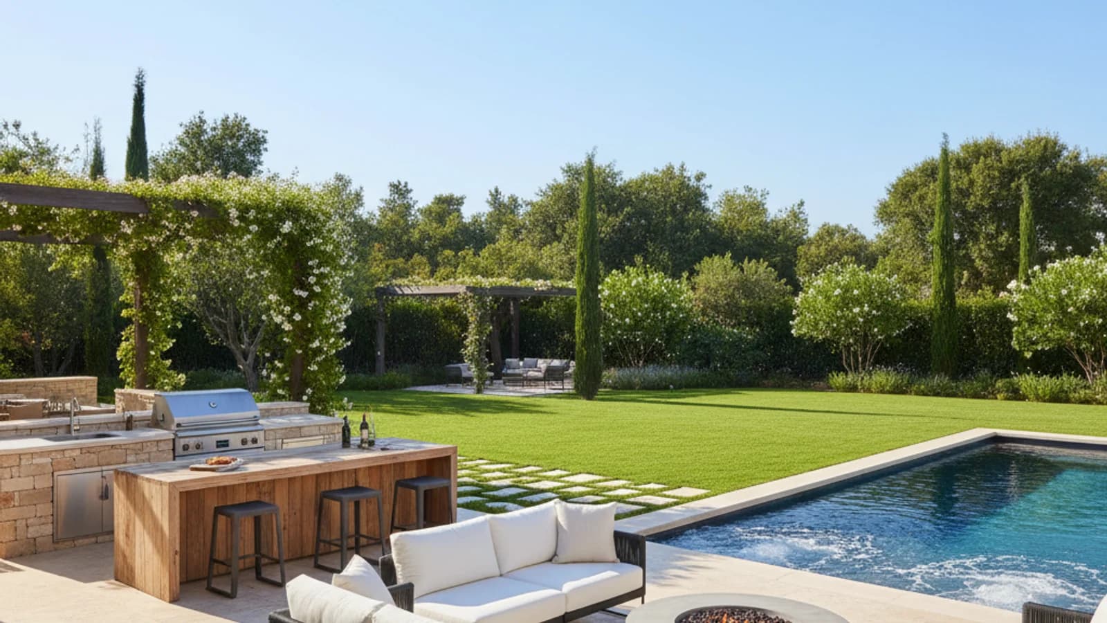 Terraces and garden listings