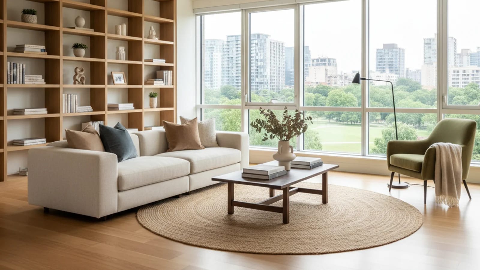 Köparvänlig stylad rumskonkept som förbättrar objektets dragningskraft