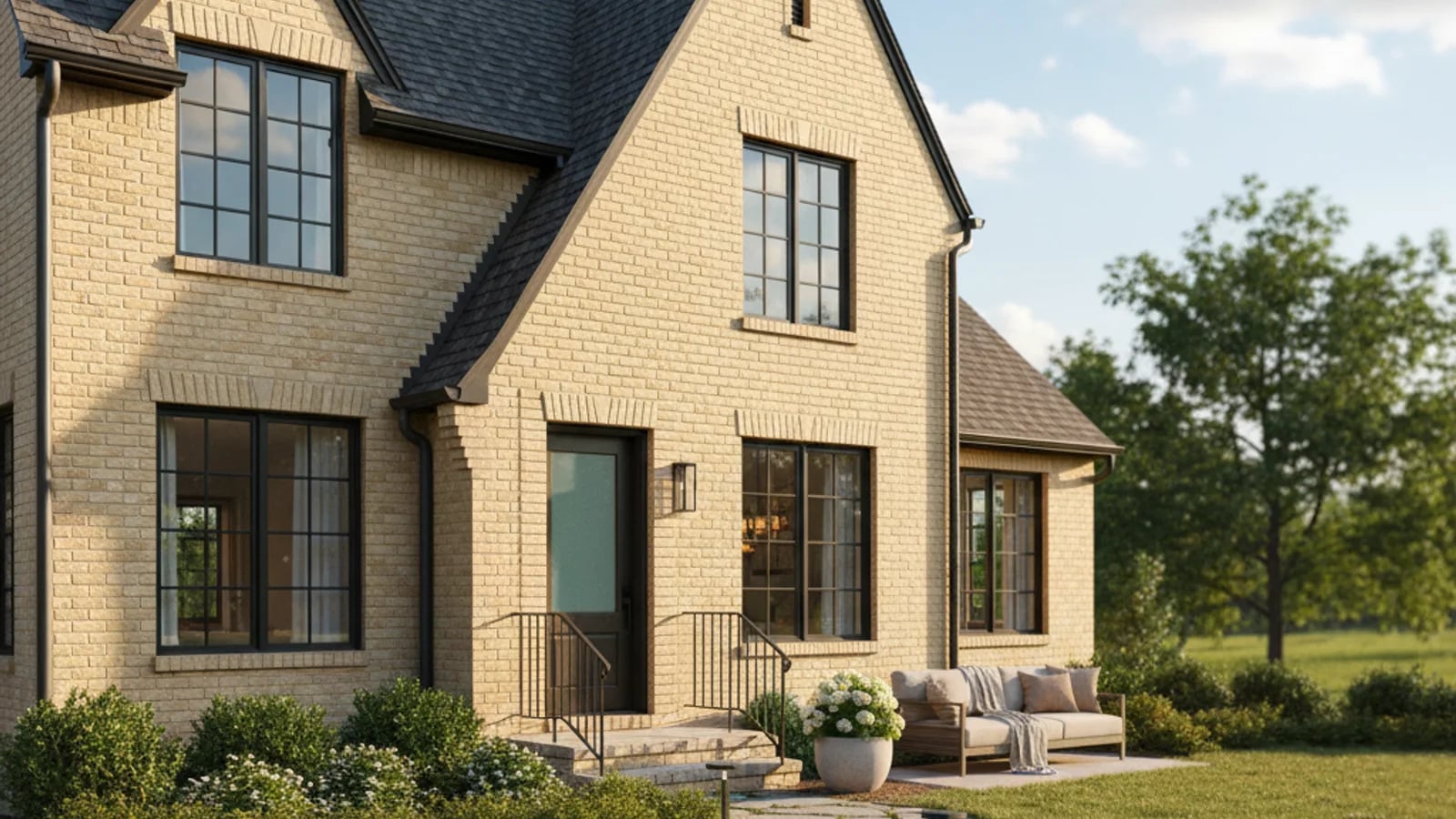 Outdated home marketed with a clean visual strategy rather than immediate renovation